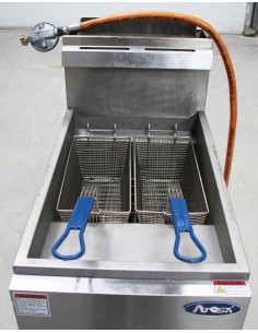 Friteuse à gaz 21L 2